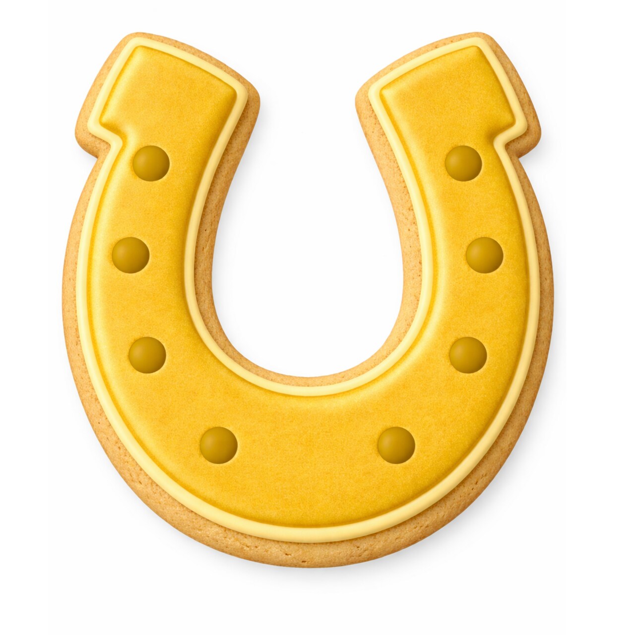 St. Patrick's Day Horse Shoe Cookie Cutter and Stamp with Size Option